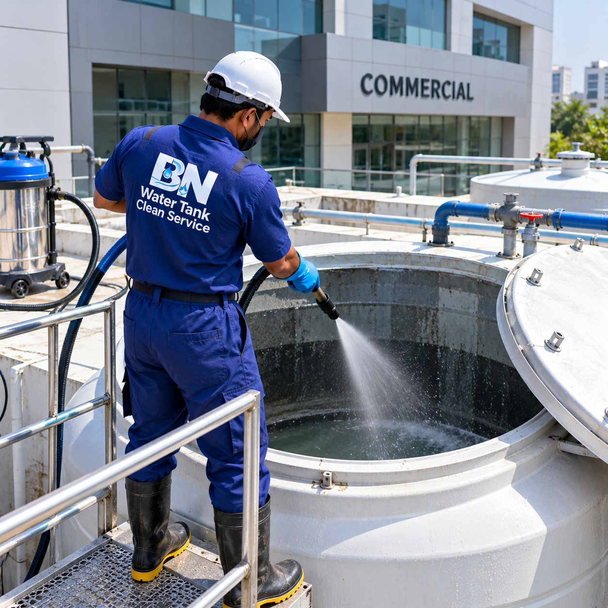 Commercial Tank Cleaning